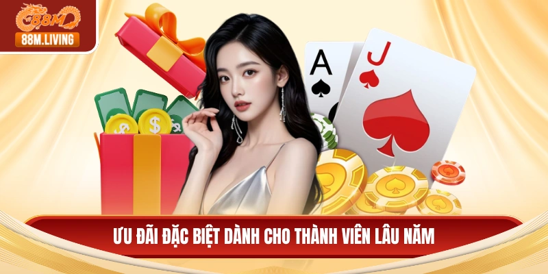 Ưu đãi đặc biệt dành cho thành viên lâu năm