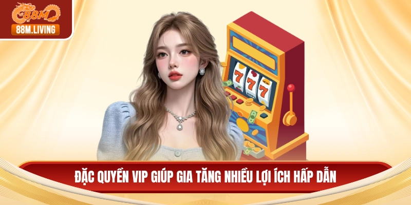 Đặc quyền VIP giúp gia tăng nhiều lợi ích hấp dẫn
